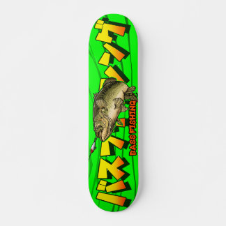 BASS FISHING PERSOONLIJK SKATEBOARD