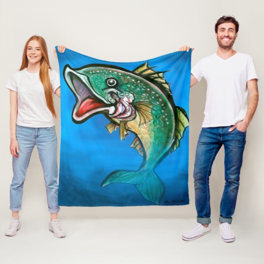Bass Fleece Blanket Deken (In situ)