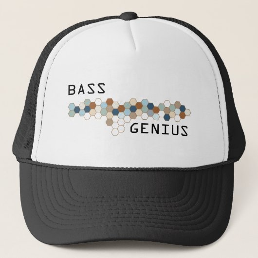 Bass Genius Trucker Pet (Voorkant)