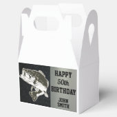 Bass Gevist Birthday Name Sports Hobby Fish Bedankdoosjes (Geopend)