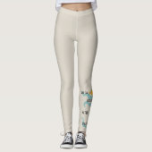Bass Gevist Cartoon Leggings (Voorkant)