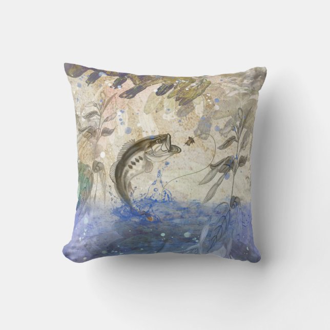 Bass Gevist Kussen (Voorkant)