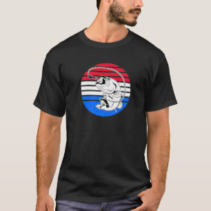 Bass Gevist Lover USA Thétaire Visser Visser T-shirt
