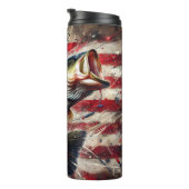 Bass Gevist: Patriottisch, Amerikaanse vlag Thermosbeker (Geroteerd rechts)