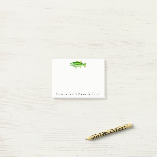 Bass Gevist Post-it® Notes (Op bureau)