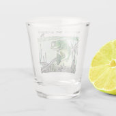 Bass Gevist Shot Glas (Achterkant)