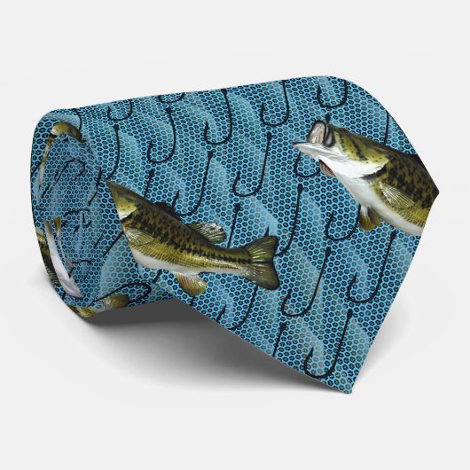 Bass Gevist Stropdas (Opgerold)