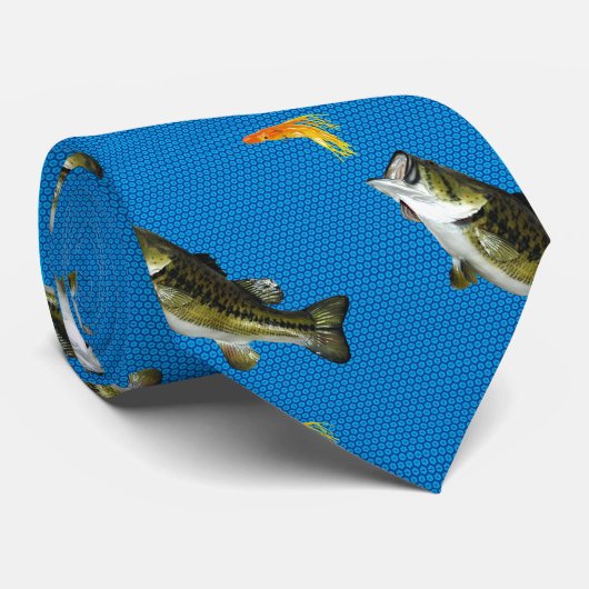 Bass Gevist Stropdas (Opgerold)