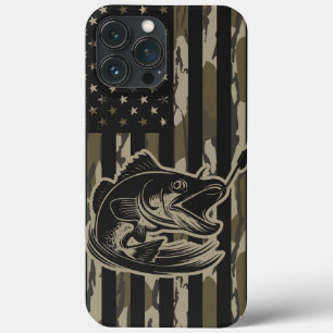 Bass Gevist Visser Camo Vlag Bottomland Camo Case-Mate iPhone Case