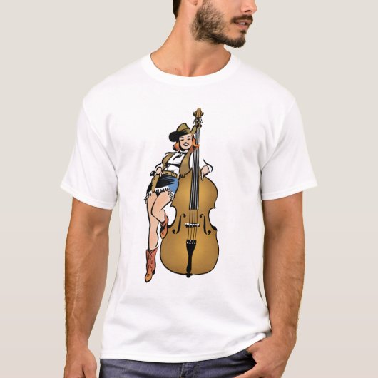 Bass Girl T-shirt (Voorkant)