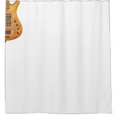 Bass-gitaar... Douchegordijn (Voorkant)