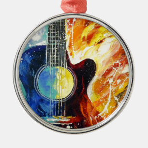 Bass-gitaar Metalen Ornament