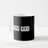 Bass God Black Koffiemok (Voorkant links)