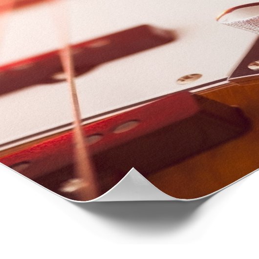 Bass Guitar 2 Poster (Hoek)