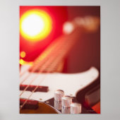Bass Guitar 2 Poster (Voorkant)