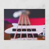 Bass Guitar 3 Briefkaart (Voorkant)