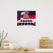 Bass Guitar 3 Poster (Keuken)