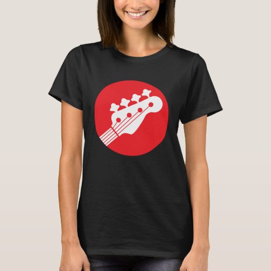 Bass Guitar Bass Player T-shirt (Voorkant)