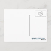 Bass Guitar Briefkaart (Achterkant)