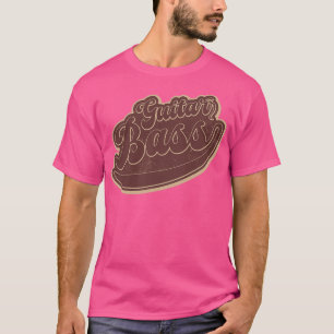 Bass Guitar Brown  T-shirt