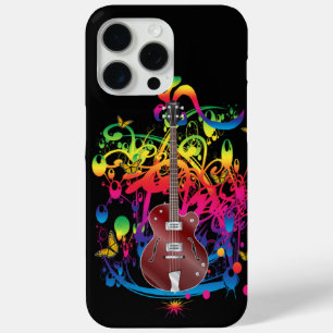 Bass Guitar Color splash iPhone 15 Pro Max Hoesje