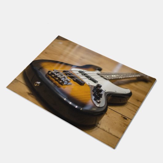 Bass Guitar Deurmat (Schuin)
