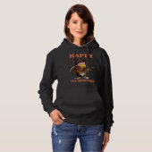 Bass guitar guitarist Turkey thanksgiving Hoodie (Voorkant volledig)