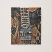 Bass Guitar Legpuzzel (Verticaal)