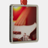 Bass Guitar Metalen Ornament (Rechts)