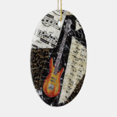 Bass Guitar Music Ornament (Rechts)