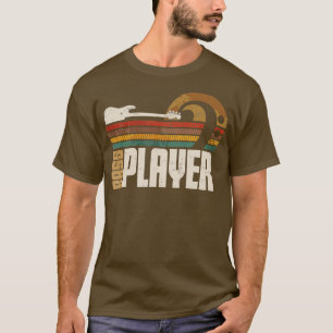 Bass Guitar Player  Bass Clef Cadeau voor Bass T-shirt