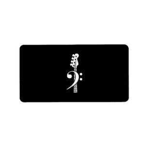 Bass Guitar Player - Bass Guitar Musician Etiket