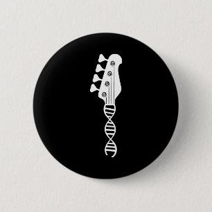 Bass Guitar Player Bassist Ronde Button 5,7 Cm