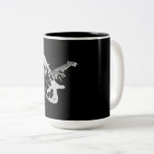 Bass Guitar Player Gift But Tweekleurige Koffiemok (Voorkant rechts)