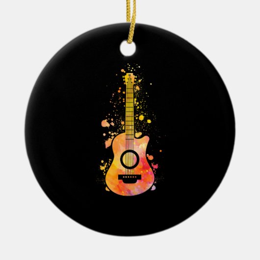 Bass Guitar Player Music Guitarist Musician Rock Keramisch Ornament (Voorkant)