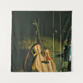 Bass guitar player wandkleed (Voorkant)