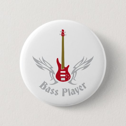 bass guitar ronde button 5,7 cm (Voorkant)