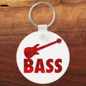 Bass Guitar Sleutelhanger (Voorkant)