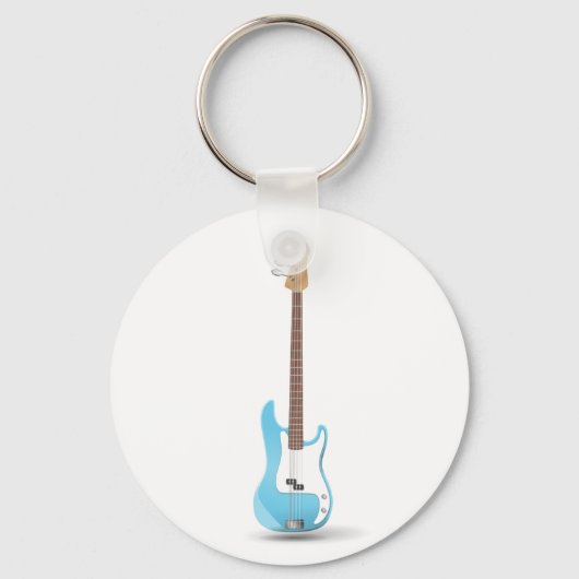 Bass Guitar Sleutelhanger (Voorkant)
