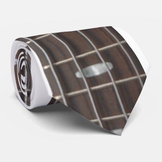 Bass Guitar Stropdas (Opgerold)