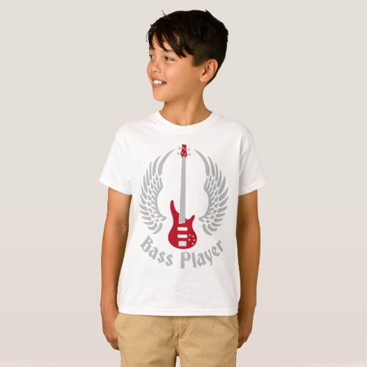 bass guitar t-shirt (Voorkant volledig)