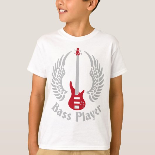 bass guitar t-shirt (Voorkant)