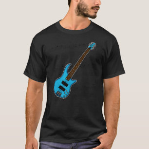 Bass Guitar Tab Bassist Muziek Notatie Muzikant BL T-shirt