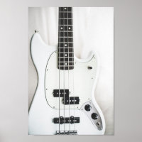 Bass Guitar - Zwart-wit