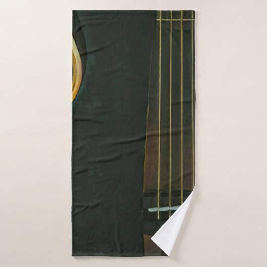 Bass Guitarist gift Bad Handdoek (Badhanddoek)