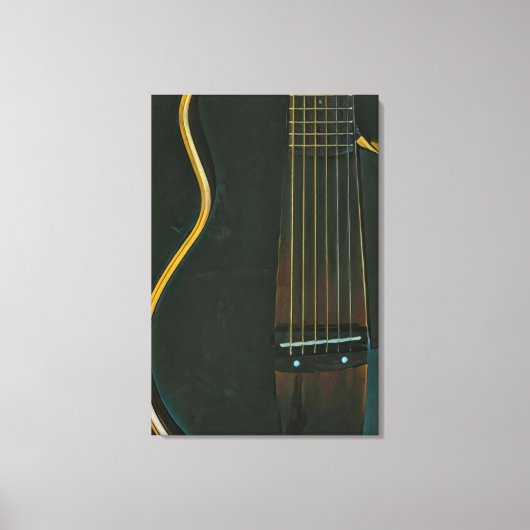 Bass Guitarist gift Canvas Afdruk (Voorkant)
