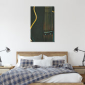 Bass Guitarist gift Canvas Afdruk (Insitu (Slaapkamer))