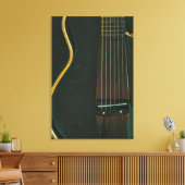 Bass Guitarist gift Canvas Afdruk (Insitu (Woonkamer))