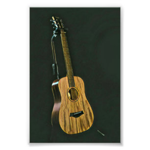 Bass Guitarist gift Foto Afdruk