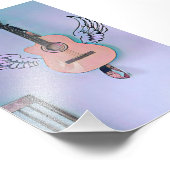 Bass Guitarist gift Foto Afdruk (Hoek)